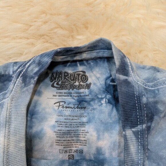 Primitive x Naruto Shippuden Tye Dye T Shirt Men Size Small - Picture 8 of 10